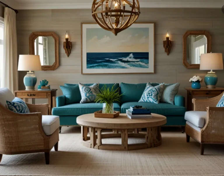 Breezy & Beautiful: Best Coastal Chic Living Room Ideas