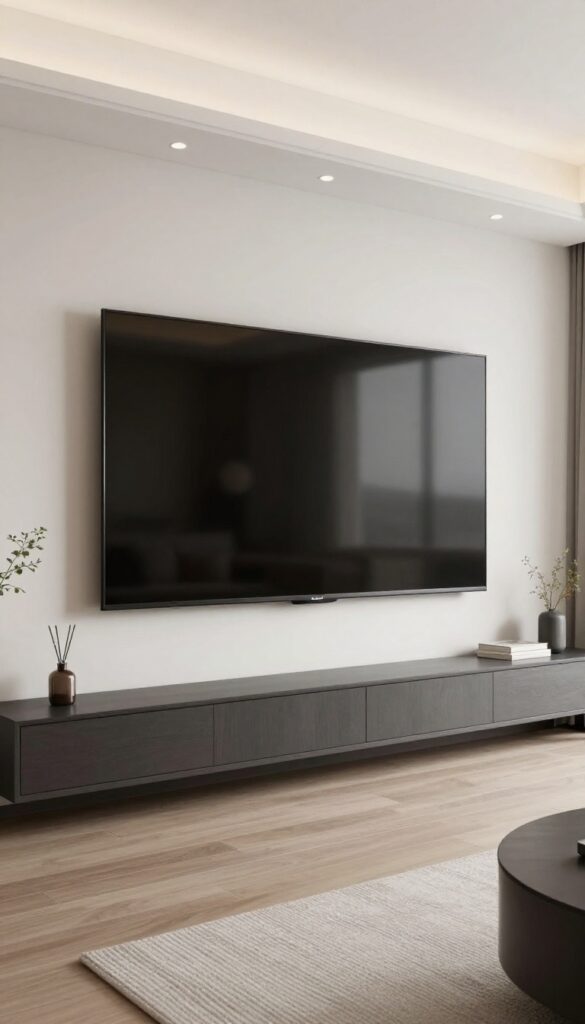 TV Wall Decor Ideas That Make Your Living Room Look Designer