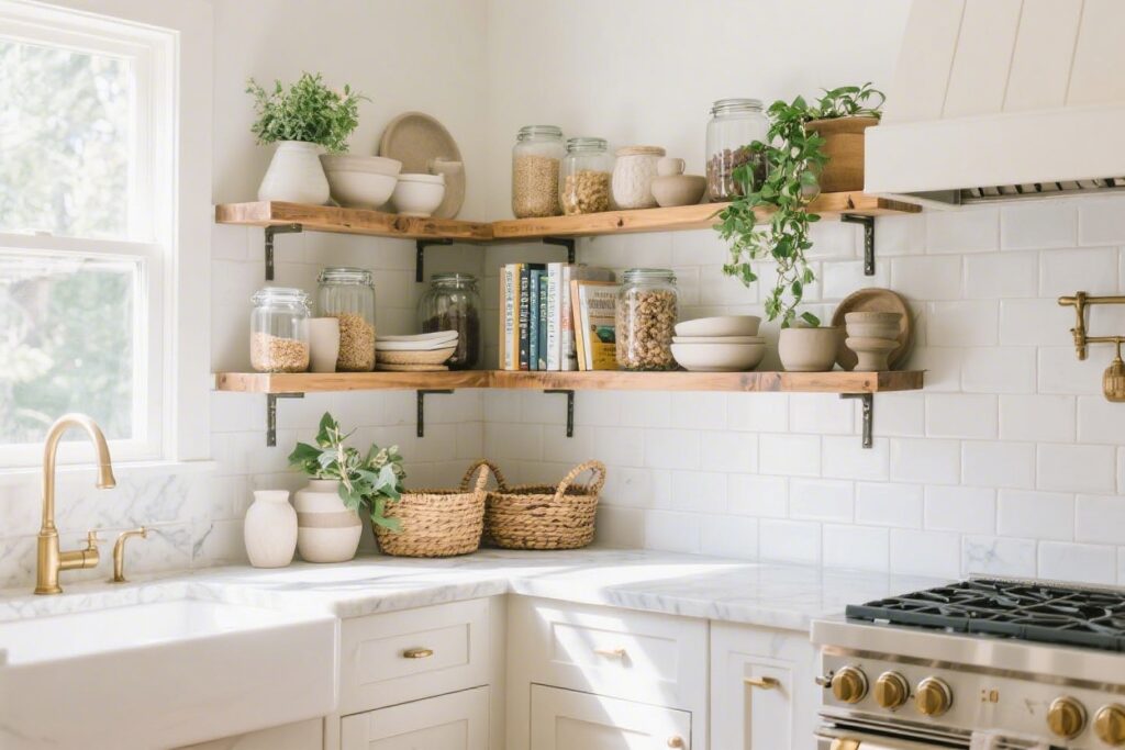 Open Kitchen Shelving Styling Tips That Look Chic (without Trying Too Hard)