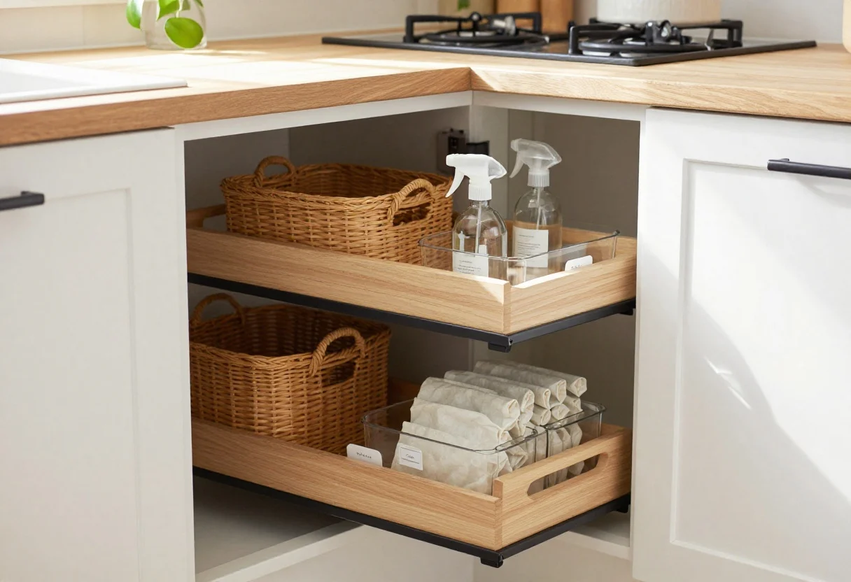 Featured image for: How I Organized Under Sink Using Simple, Affordable Solutions