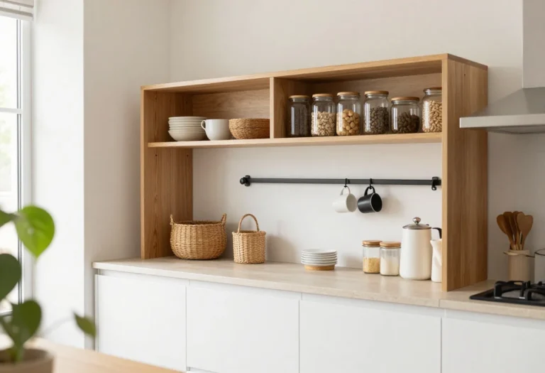 Featured image for: No Pantry? How I Organized My Small Kitchen With Limited Space (Step-by-Step)
