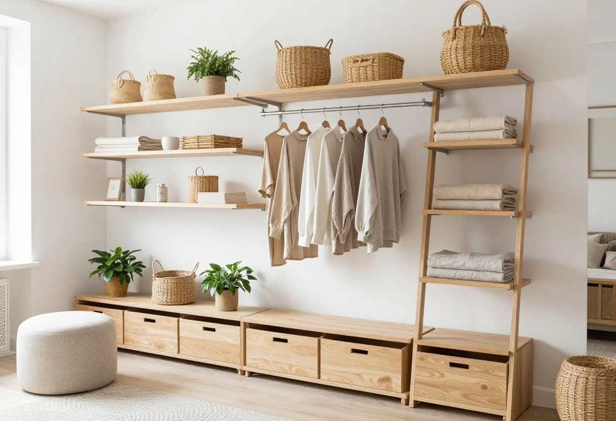 Featured image for: Apartment Storage Ideas for Renters With No Closet Space