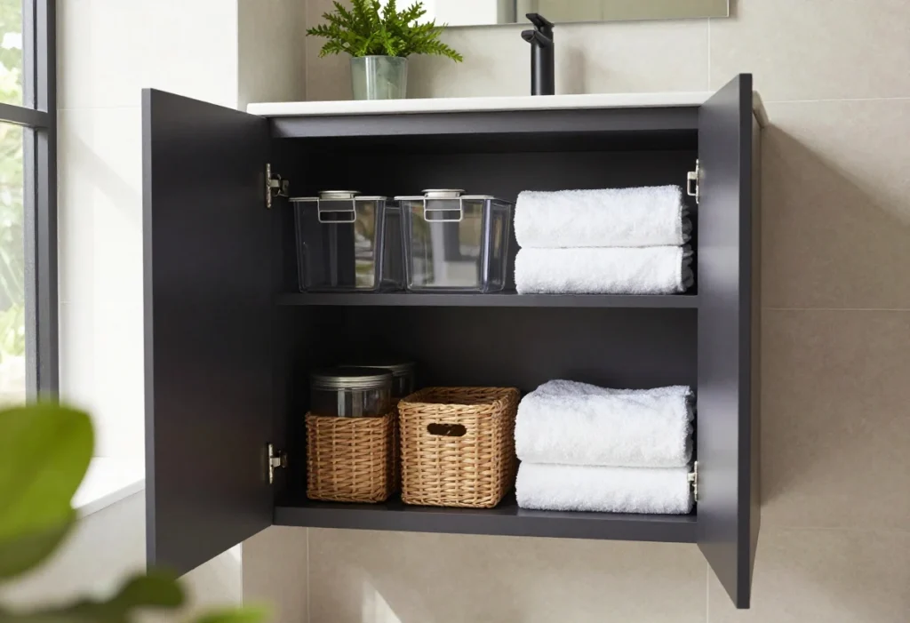 The Best Under-sink Organizers for a Clutter-free Bathroom: 7 Gorgeous Ideas