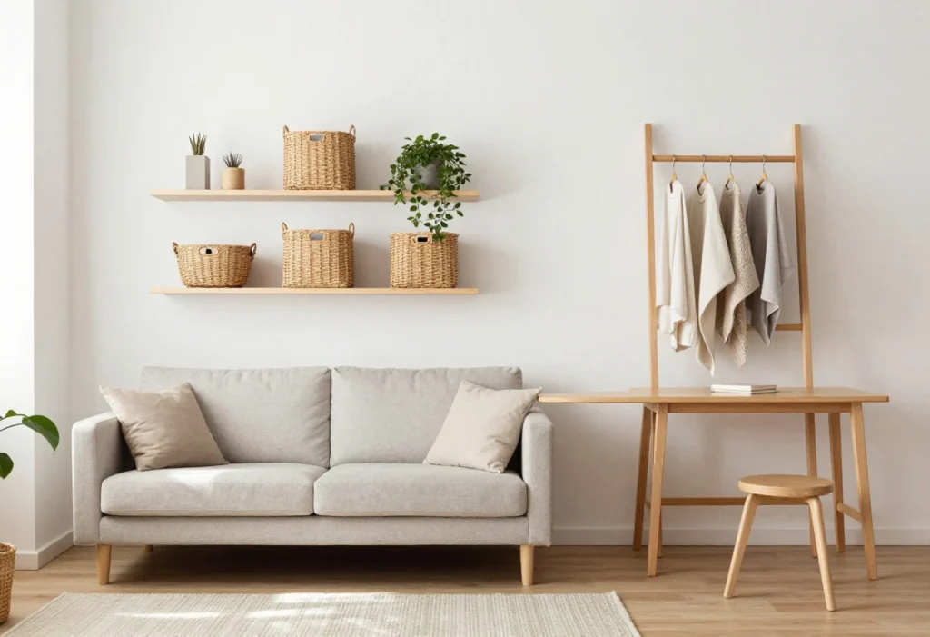 How to Organize a Tiny Apartment Without Buying Expensive Furniture: 7 Genius Looks