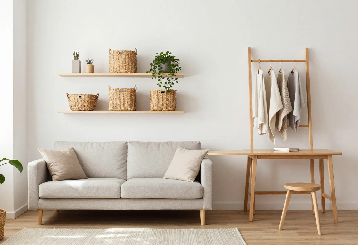 Featured image for: How to Organize a Tiny Apartment Without Buying Expensive Furniture