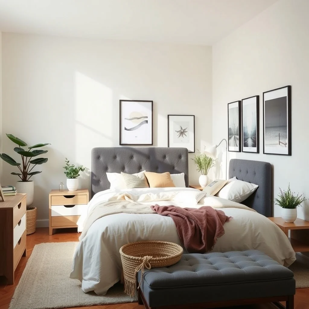 Bedroom Organization Ideas for Apartments With Limited Storage: Frequently Asked Questions - How can I make a small bedroom feel taller? Use vertical storage like floor‑to‑ceiling shelves and keep floor‑level furniture low. Light colors on the walls and a simple, unadorned headboard also help draw the eye
