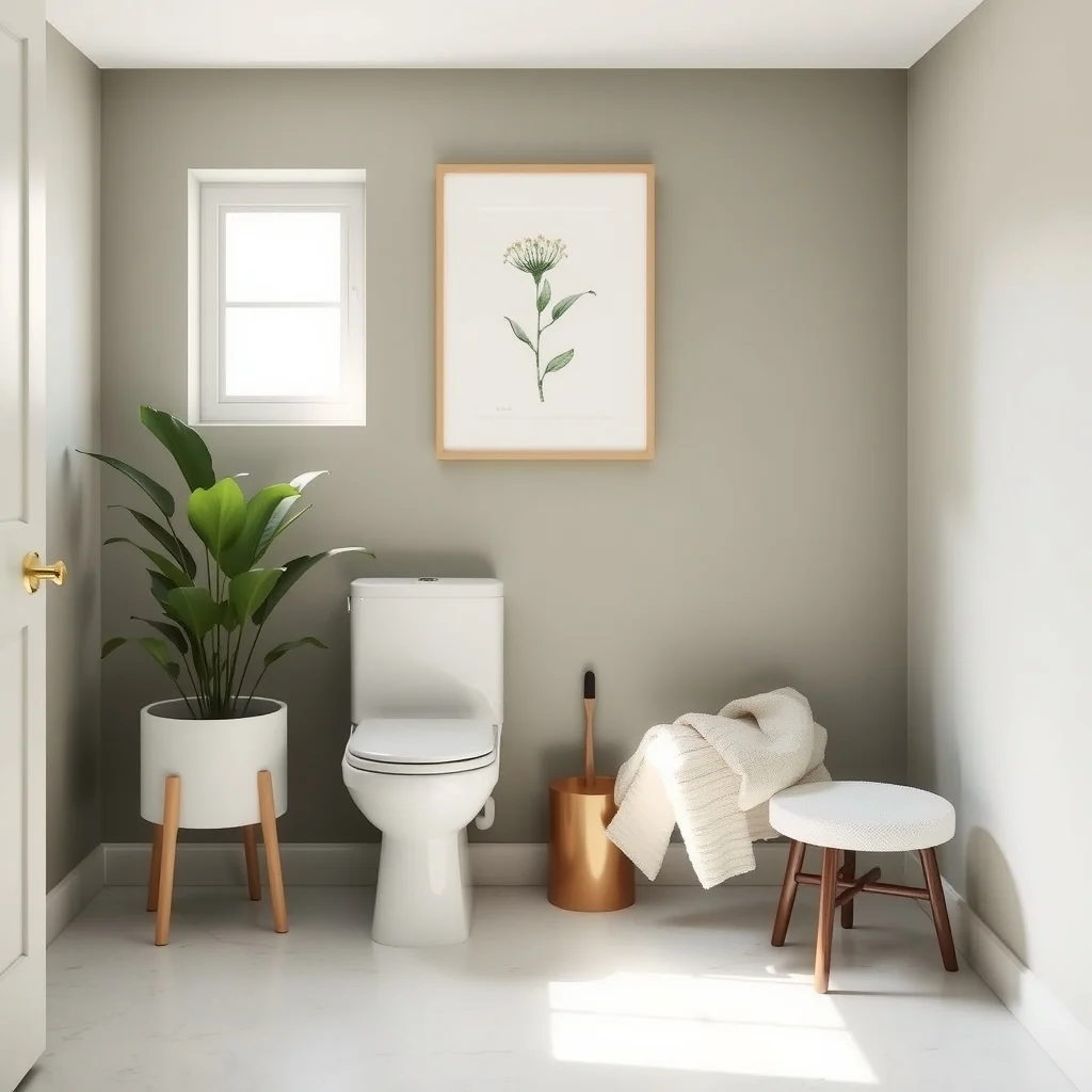 How to Create a Minimal Bathroom Cleaning Caddy interior: 5. Add a discreet hook for a handheld brush or wand - Many cleaning routines rely on a long‑handled brush that can become a tripping hazard if left on the floor. A small, curved metal hook attached to the inside wall of the caddy provides a natural