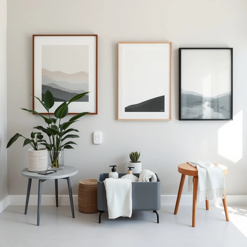How to Create a Minimal Bathroom Cleaning Caddy interior: 7. Choose a neutral finish that ages gracefully - Minimal décor thrives on restraint, and a finish that can tolerate the occasional splash or sun‑fade helps maintain that restraint. A powder‑coated steel caddy in a muted charcoal will hide minor scuffs, while a concrete‑look