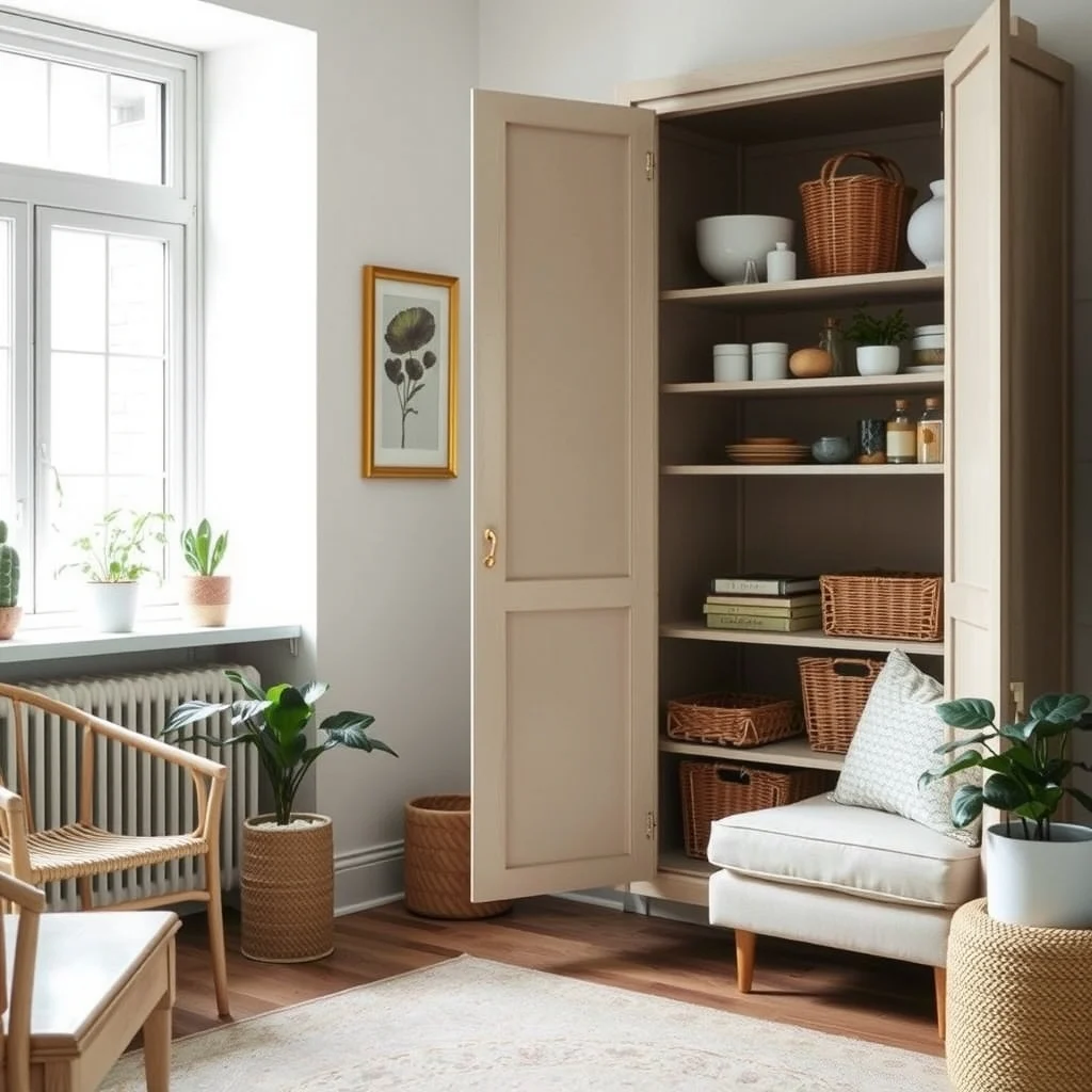 How to Create a Pantry in One Kitchen Cabinet interior: Final Thoughts - Transforming a single kitchen cabinet into a functional pantry is a project that blends practicality with subtle design. By measuring carefully, choosing adaptable shelving, and adding thoughtful touches like clear containers, pull‑out baskets, and soft