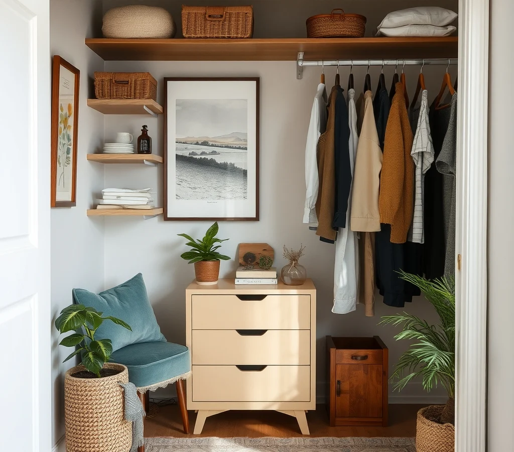 How to Create a Seasonal Clothing Zone in a Tiny Closet
