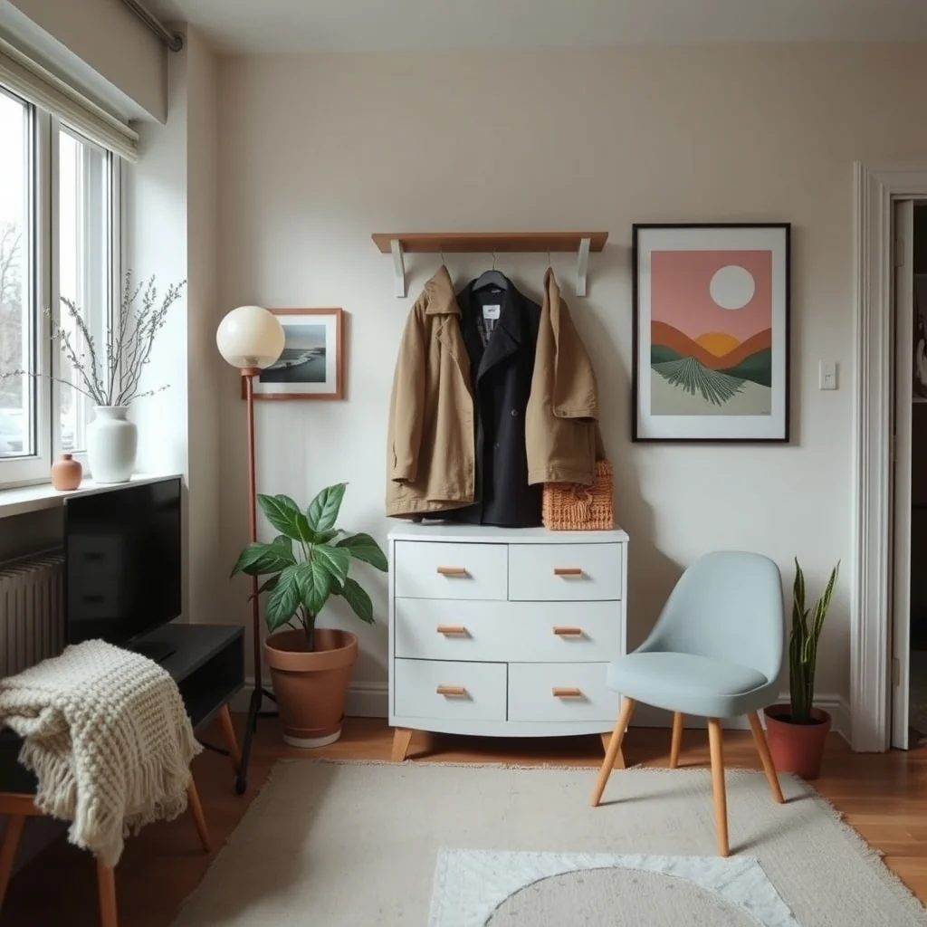 How to Create a Winter Gear Station in a Small Apartment: FAQ - How do I prevent my winter coat from smelling musty when stored in a small apartment? Air the coat regularly by hanging it near an open window for a few minutes each day. A light