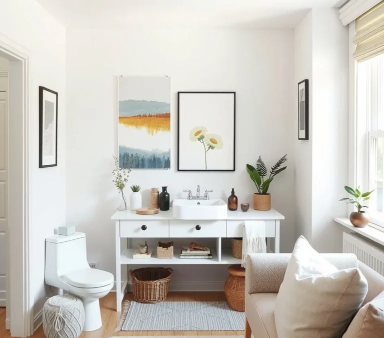 How to Keep a Tiny Bathroom Counter Clutter-Free
