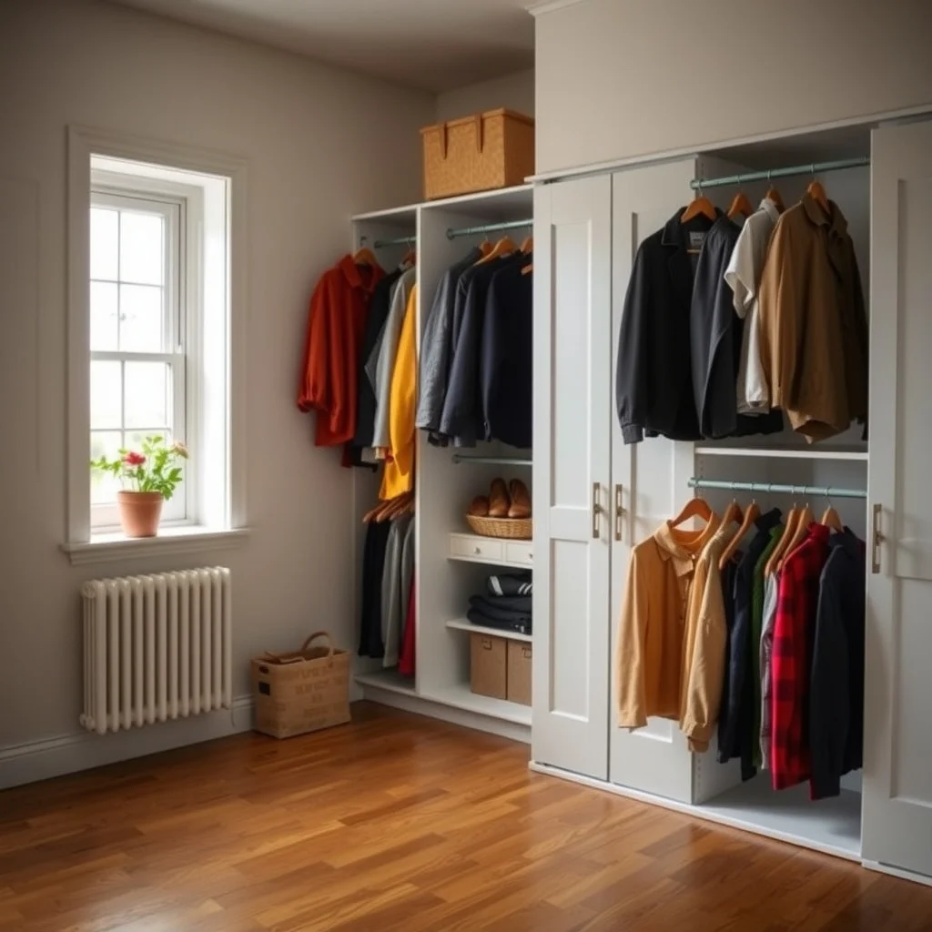 How to Label Seasonal Clothing Storage So You Can Find Things Fast interior: 7. Review and adjust the system after each season - No labeling method is perfect from the first attempt. After the first winter cycle, you might notice that “Winter – Light Jackets” is too broad because you have both down vests and fleece pullovers. Use
