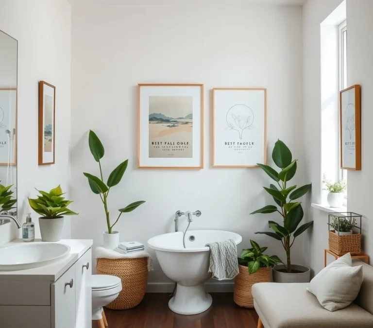 How to Make a Renter-Friendly Bathroom Drop Zone