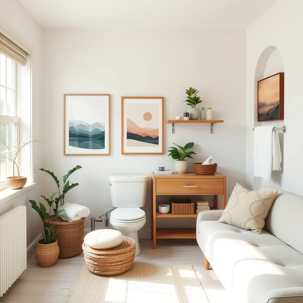 How to Make a Renter-Friendly Bathroom Drop Zone interior: Final Thoughts - Creating a drop zone in a rental bathroom is less about permanent fixtures and more about thoughtful placement of portable pieces that blend function with style. By selecting freestanding shelves, tension rods, decorative trays, waterproof