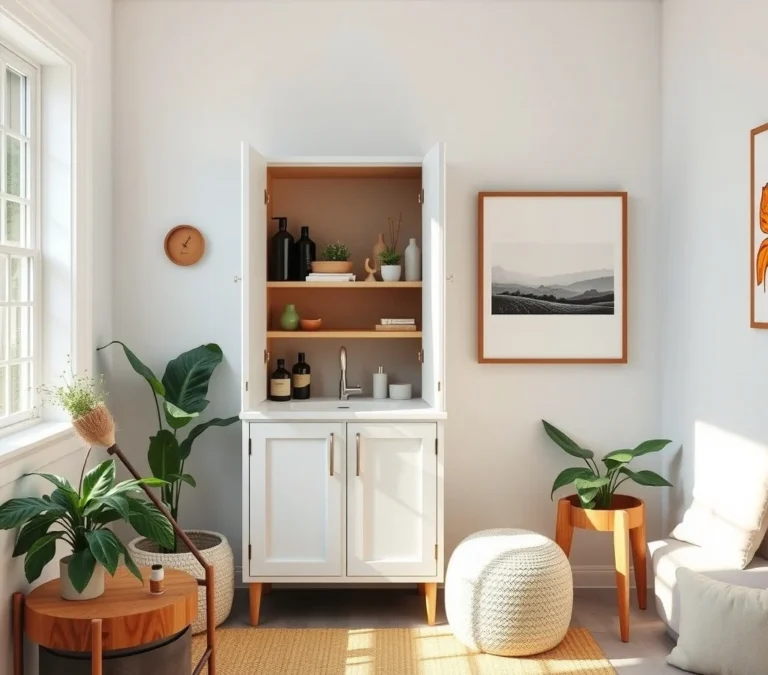How to Organize a Bathroom Cabinet With Tall Bottles
