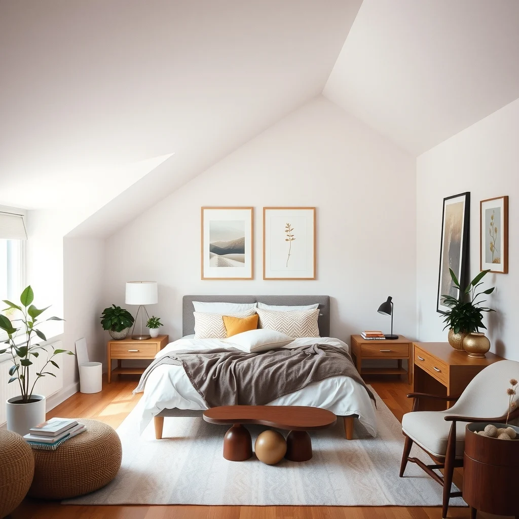 How to Organize a Bedroom With Sloped Ceilings: 1. Assess the Geometry of Your Sloped Ceiling - The first step is to map the exact height variations across the room. Measure the clearance at the highest point, the midpoint, and the lowest edge where the slope meets the wall. This data tells