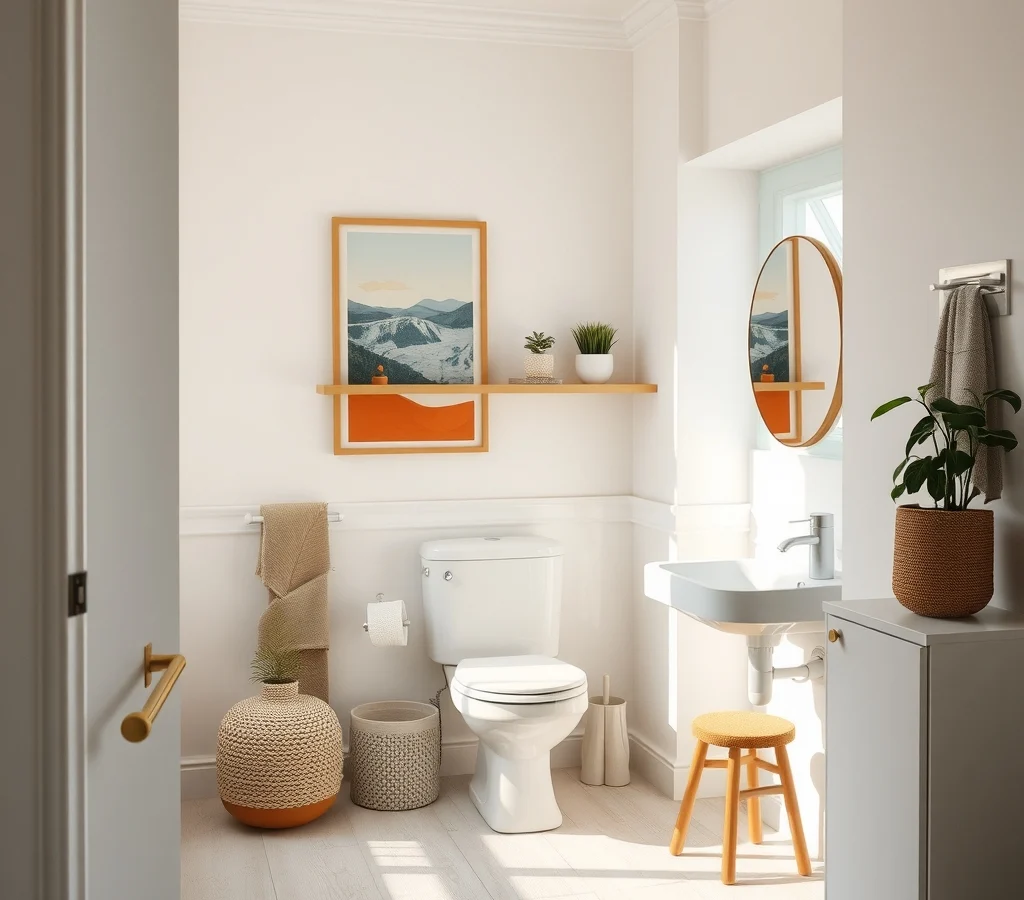 How to Organize a Tiny Bathroom With One Shelf