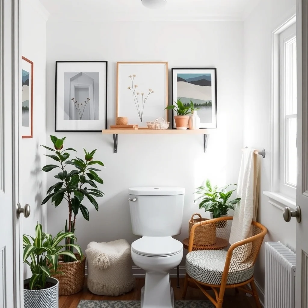 How to Organize a Tiny Bathroom With One Shelf interior: Final Thoughts - A single shelf, when chosen and placed with intention, can reshape a cramped bathroom into a space that feels organized and inviting. By selecting the right style, positioning it thoughtfully, and using containers that complement
