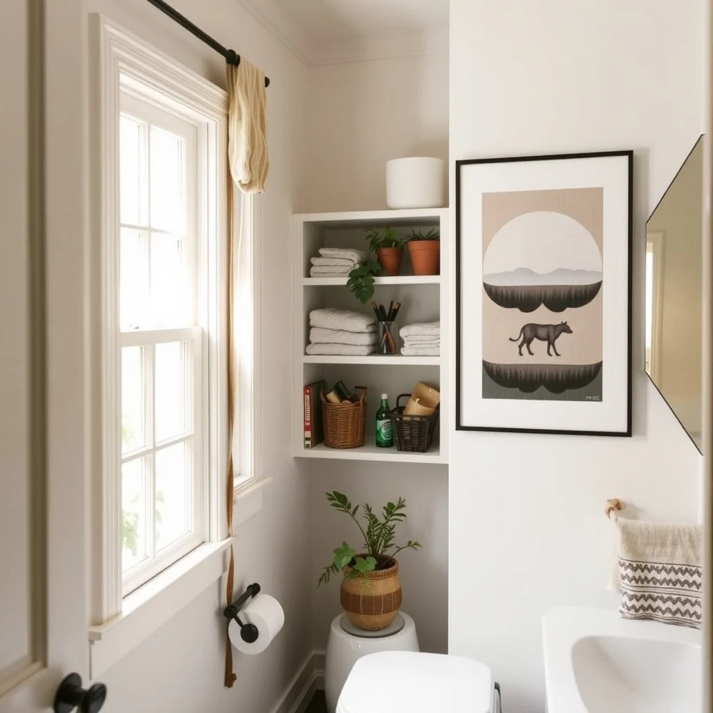 How to Organize Tools in a Small Bathroom interior: 3. Repurpose a Small Wall‑Mounted Cabinet as a Tool Closet - A narrow wall‑mounted cabinet, often used for medicine or toiletries, can double as a dedicated ‑tool closet. Choose a unit with a single door and a of shallow shelves; the interior depth of four