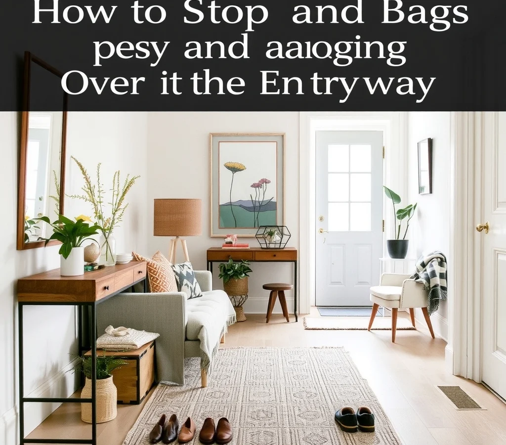 How to Stop Shoes and Bags From Taking Over the Entryway