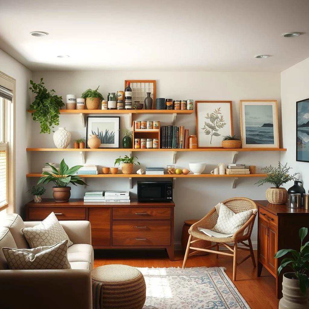How to Store Canned Goods in a Kitchen With No Pantry interior: FAQ - How many cans can I safely store on open shelves? You can safely place as many cans as the shelf can support without sagging; typically, a sturdy wooden shelf holds up to 30 standard‑size cans