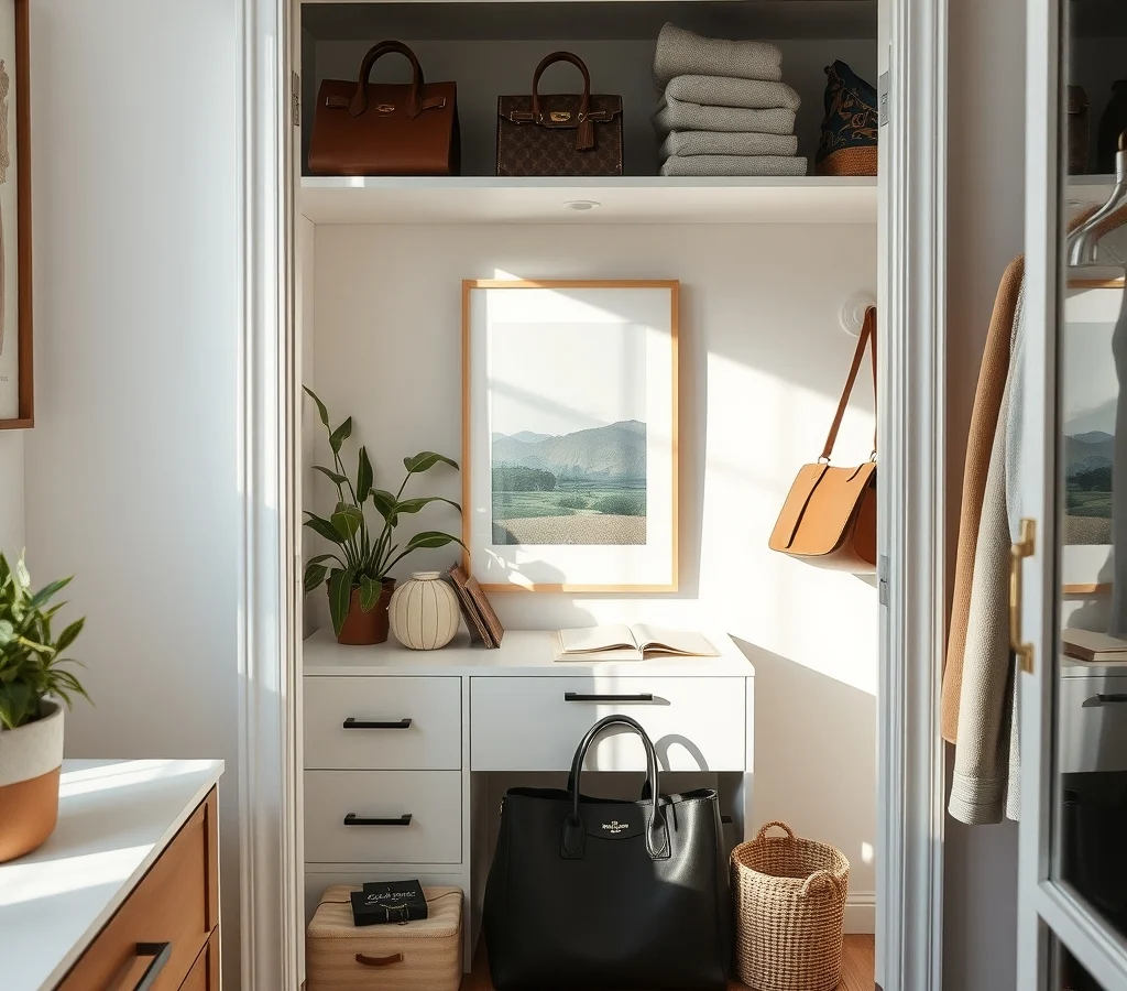 How to Store Handbags in a Small Closet