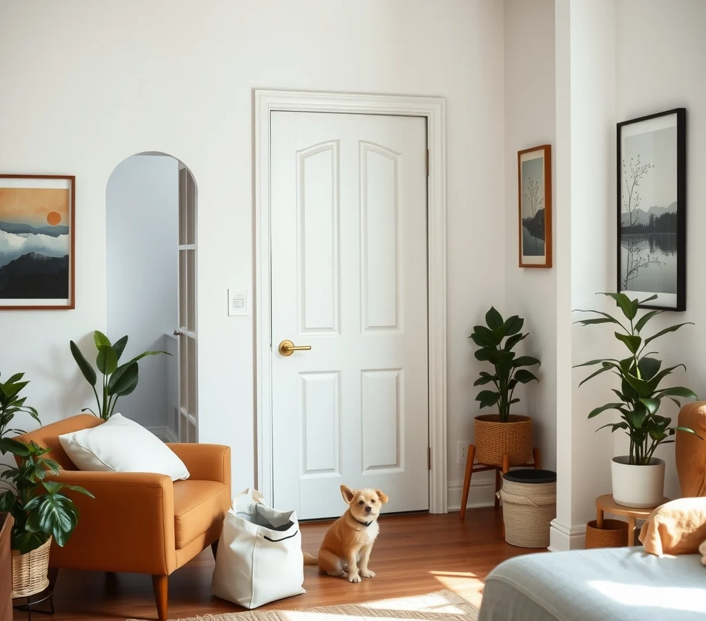 How to Store Pet-Walking Supplies Near the Apartment Door