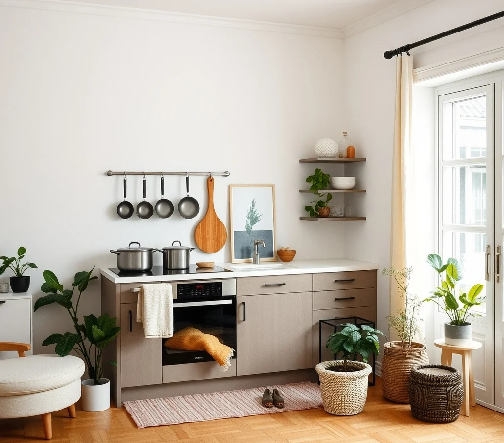 How to Store Pots and Pans in a Kitchen With Few Cabinets