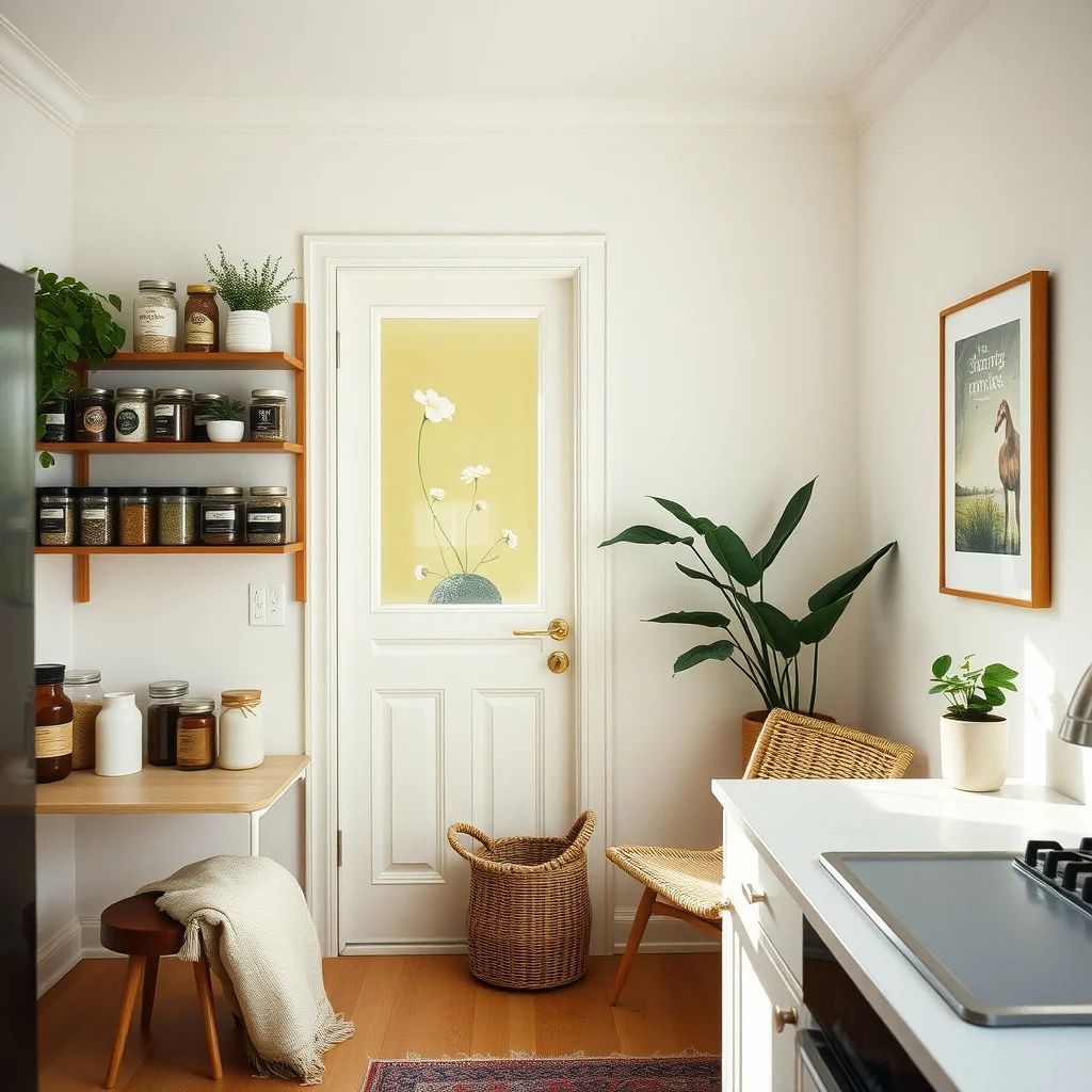 How to Store Spices in a Kitchen With Almost No Counter Space interior: FAQ - How can I keep spices fresh without a dedicated pantry? Store spices in airtight glass jars with tight‑fitting lids and keep them away from direct sunlight. A dark cabinet door or a magnetic strip on