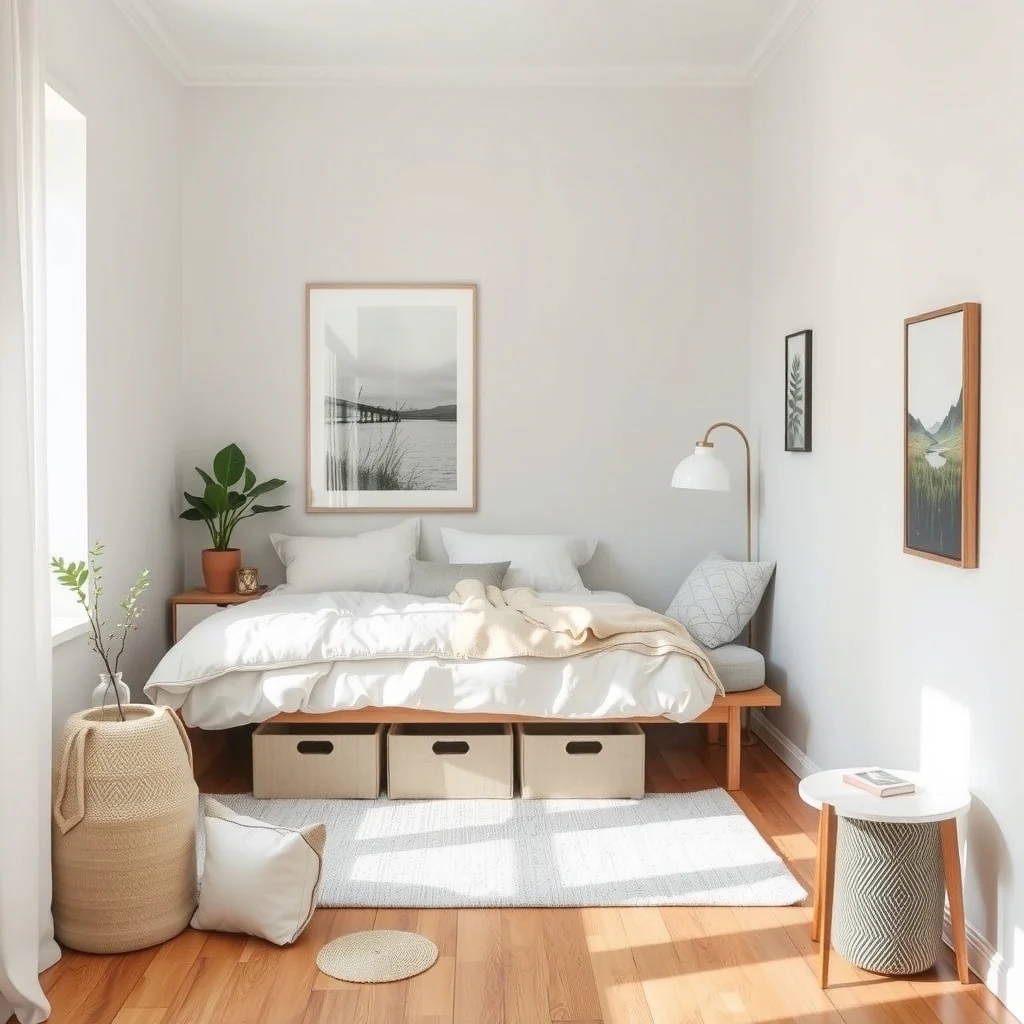 How to Use the Space Under a Bed Without Creating Clutter: Final Thoughts - Turning the space under a bed into a purposeful part of your bedroom requires a balance of function, aesthetics, and maintenance. Whether you opt for sliding fabric bins, low drawers, or a convertible desk, each