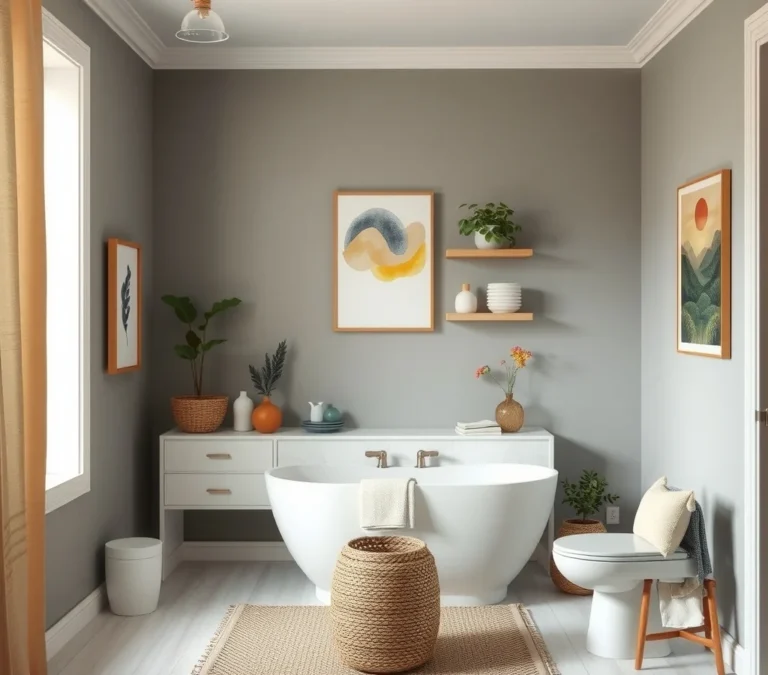 Rental-Friendly Bathroom Storage Without Drilling