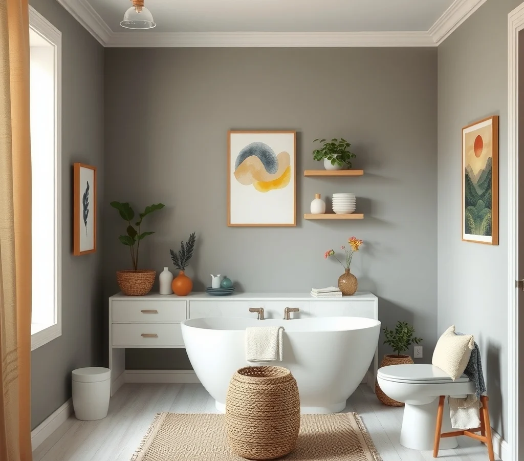 Rental-Friendly Bathroom Storage Without Drilling