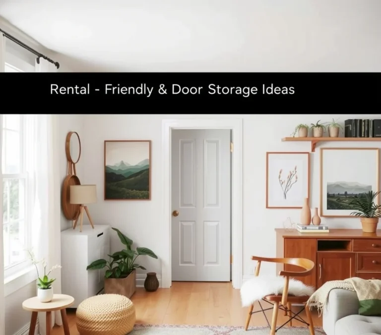 Rental-Friendly Door Storage Ideas for Everyday Essentials