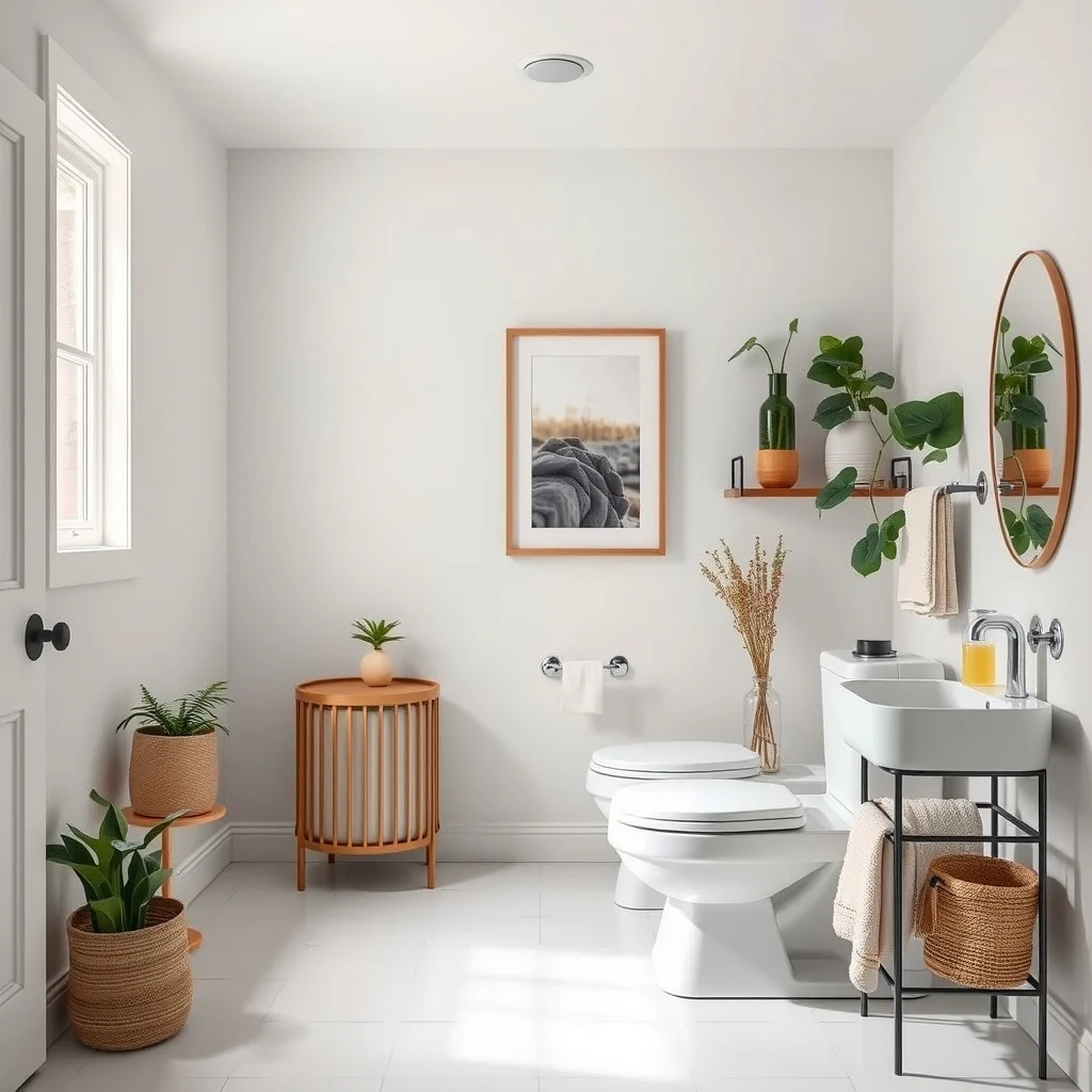 Small Bathroom Laundry Hamper Ideas for Tight Corners interior: Final Thoughts - Finding a place for a laundry hamper in a tight bathroom corner doesn’t have to mean compromising on style or functionality. Whether you prefer a sleek built‑in niche, a rotating shelf that doubles as décor,