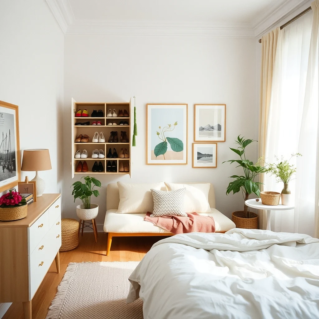 Small Bedroom Organization for With Too Many Shoes: Final Thoughts - Living with a love of shoes doesn’t have to mean sacrificing a calm, spacious bedroom. By assessing what you truly need, matching storage to shoe type, and using every inch of vertical and hidden space,