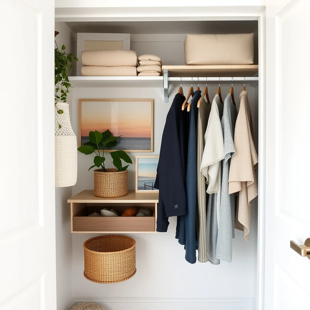 Small Closet Organization for Renters on a Budget: 6. Create a Uniform Look with Matching Hangers - Even the most organized closet can feel chaotic if the hangers are mismatched. Investing in a set of non‑slip velvet hangers in a neutral shade, such as charcoal or navy, gives the closet a cohesive