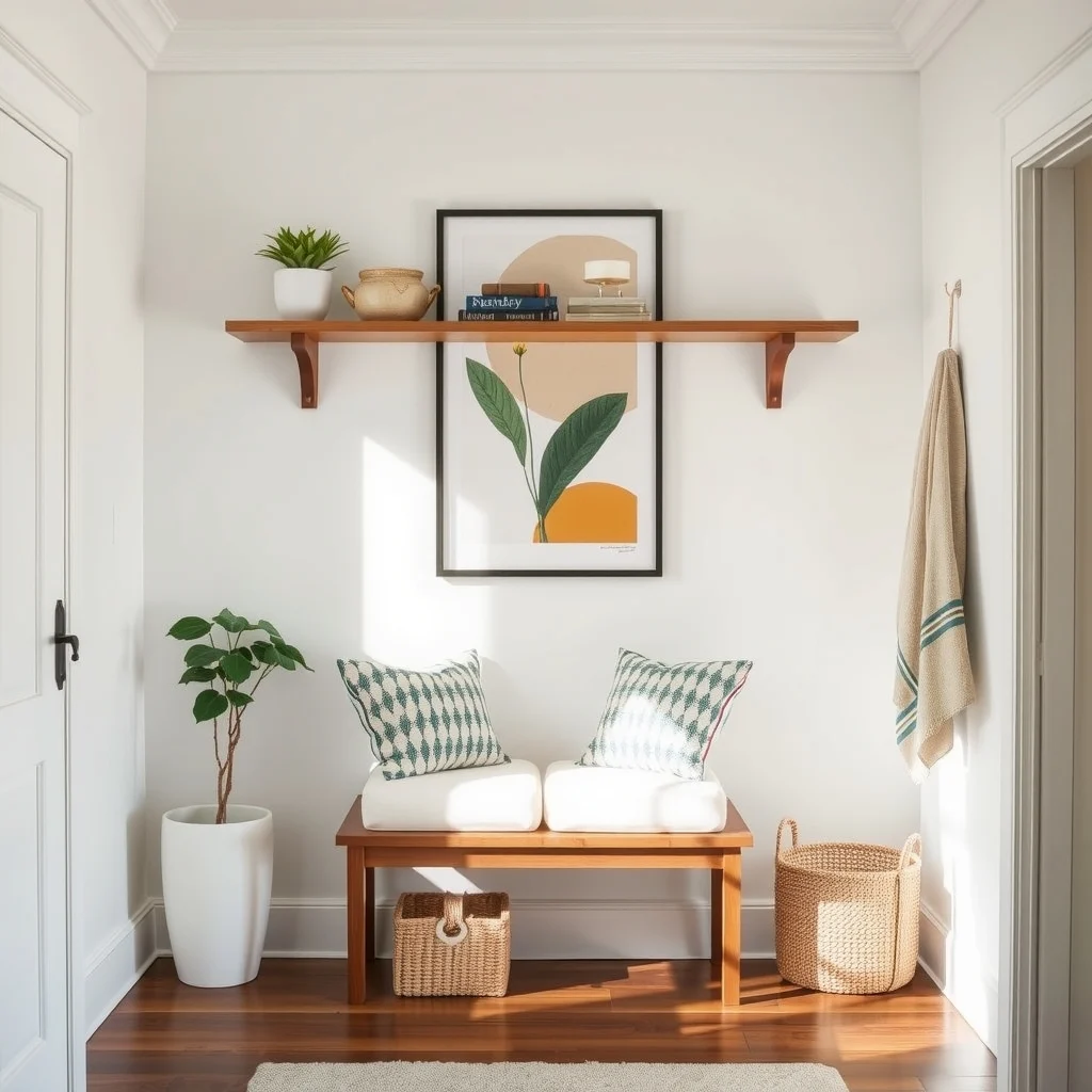 Small Entryway Bench Alternatives for Tight Spaces interior: FAQ - Can I install a floating wall‑mounted shelf without finding a stud? Yes, you can use heavy‑duty toggle bolts or a French cleat system that distributes weight across a larger area, but for a seat that