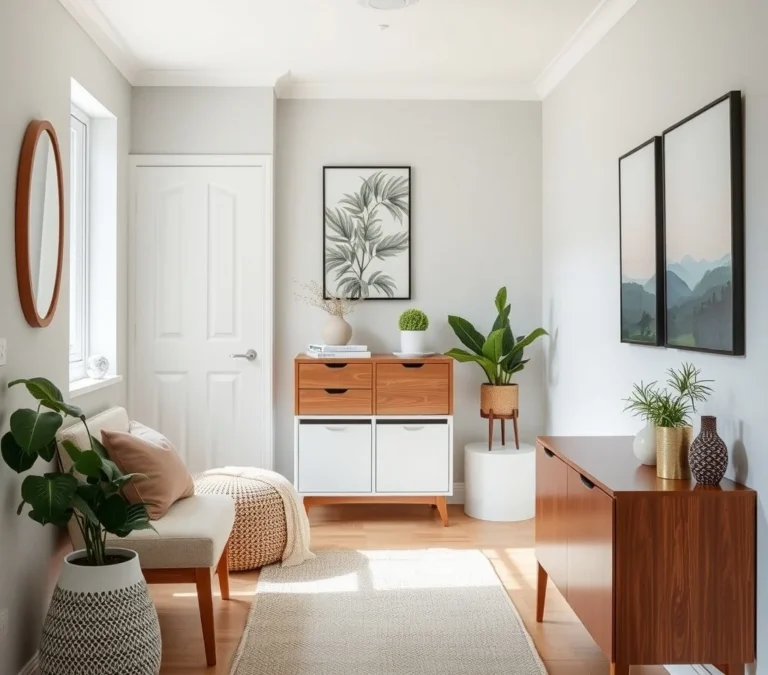 Small Hallway Storage Ideas That Do Not Block the Walkway