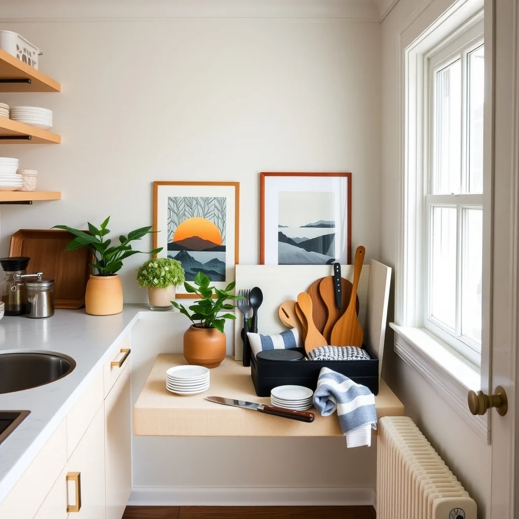 Small Kitchen Drawer Organization for Utensils and Tools interior: 4. Repurpose Small Containers for Specialty Items - Many kitchen tools are too irregular for standard slots, but a set of small, uniform containers can bring order to the chaos. Clear silicone lids, for example, fit neatly into a row of recycled coffee‑bean