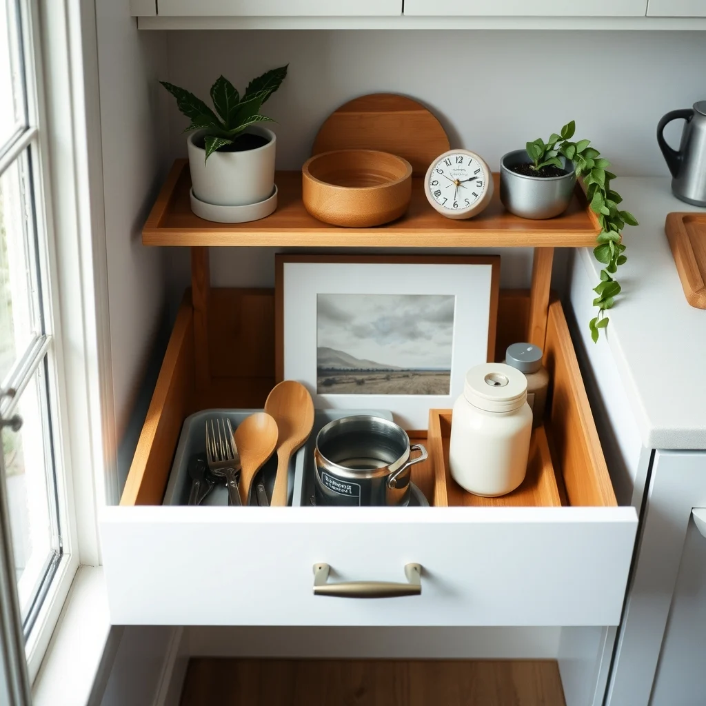 Small Kitchen Drawer Organization for Utensils and Tools interior: 7. Establish a Routine for Ongoing Maintenance - Even the most thoughtfully organized drawer can descend into disorder if it isn’t tended to regularly. Set a reminder—perhaps once a month—to empty the drawer, wipe the liner, and reassess the placement of each utensil.
