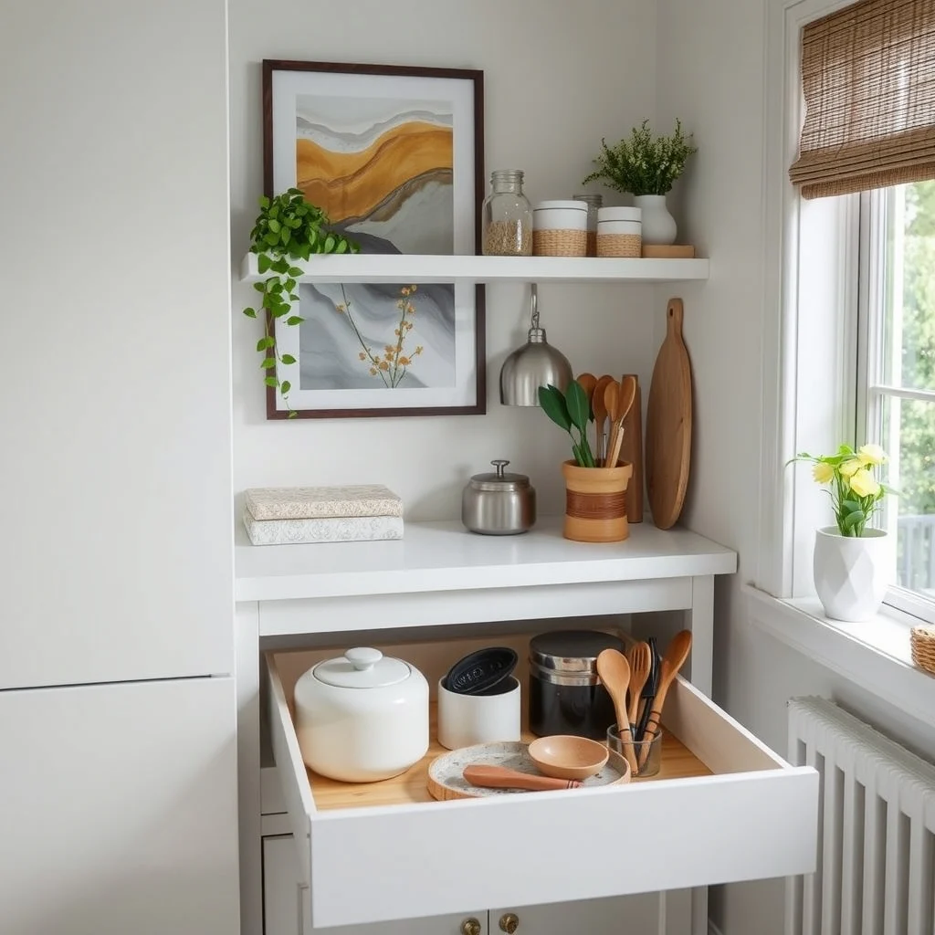 Small Kitchen Drawer Organization for Utensils and Tools interior: Frequently Asked Questions - How can I stop my drawer from sliding out when it’s full? Install a soft‑close drawer damper or a small rubber stop on the inner side of the cabinet. These devices absorb the momentum of
