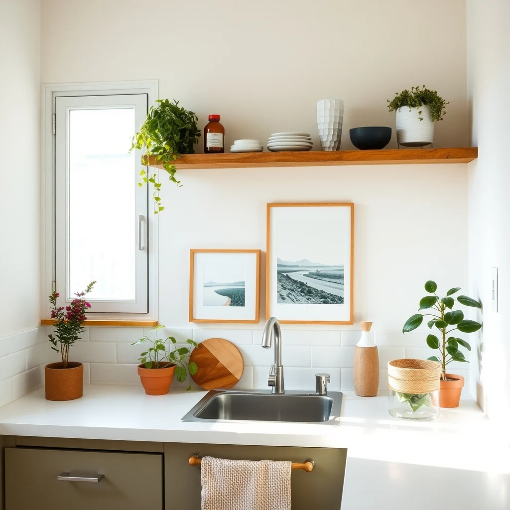 Small Kitchen Shelf Ideas That Keep Counters Clear interior: Frequently Asked Questions - How do I choose the right height for a floating shelf? The shelf should be high enough to avoid interfering with daily tasks but low enough to reach without stretching. Position it roughly three to