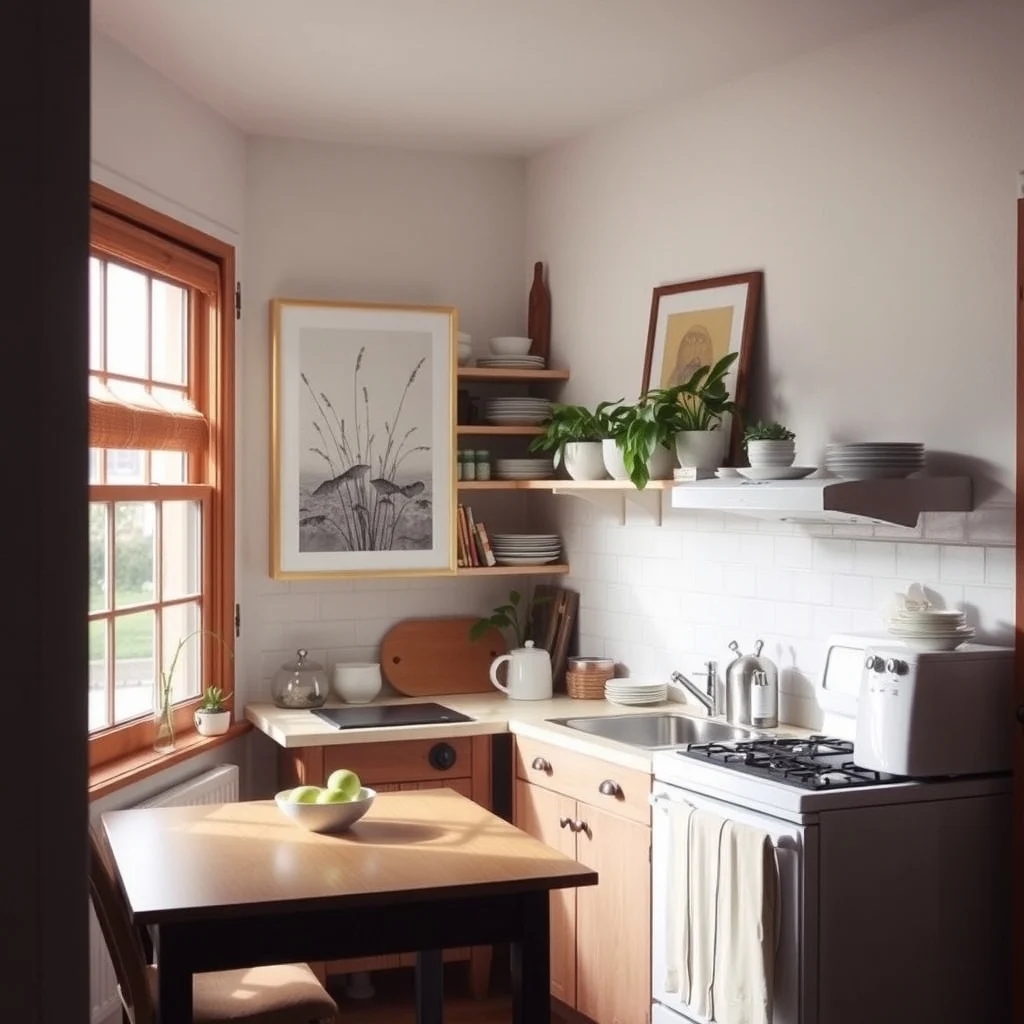 Small Kitchen Storage Ideas When You Have No Pantry interior: 3. Utilize the Space Above Upper Cabinets - Most kitchens have a narrow strip of wall space between the top of the upper cabinets and the ceiling. This “dead zone” is perfect for storing items you rarely need, such as holiday serving platters,