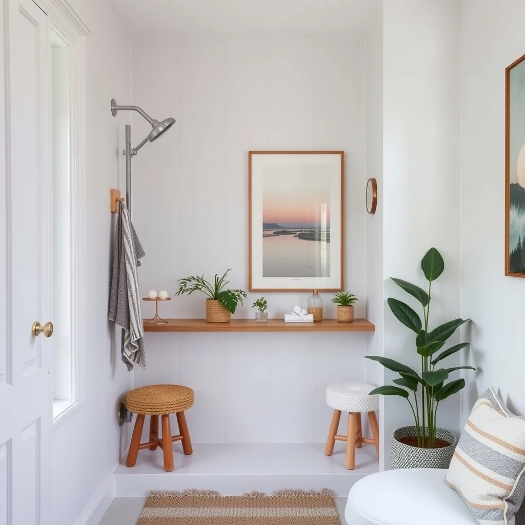 Small Shower Storage Ideas Without Permanent Fixtures interior: Final Thoughts - Adding storage to a shower without permanent fixtures is entirely possible when you think about pressure, adhesion and the geometry of the space. Each of the ideas above offers a way to keep daily essentials