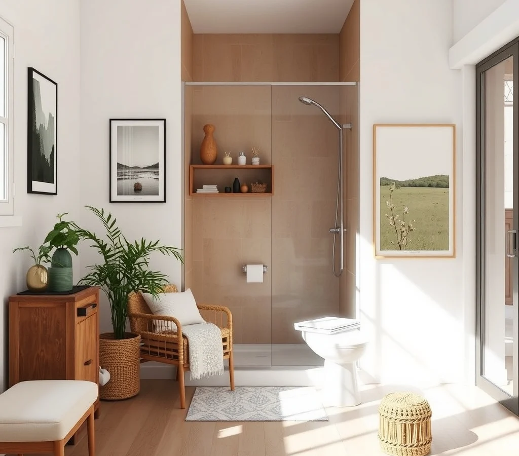 Small Shower Storage Ideas Without Permanent Fixtures