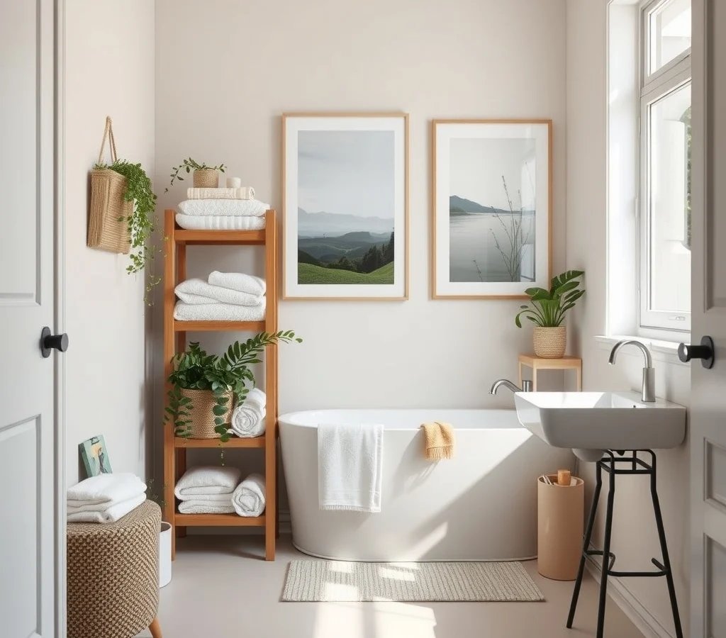 Space‑saving Towel Storage Ideas for a Narrow Bathroom